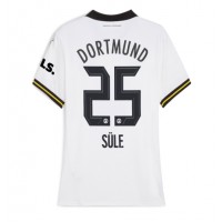 Camiseta Borussia Dortmund Niklas Sule #25 Tercera Equipación Replica 2024-25 para mujer mangas cortas